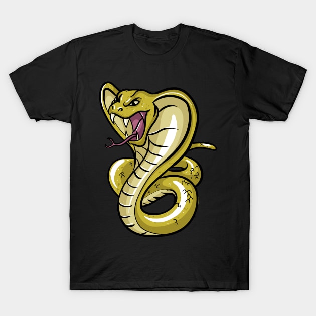 Snake T-Shirt by LetsBeginDesigns